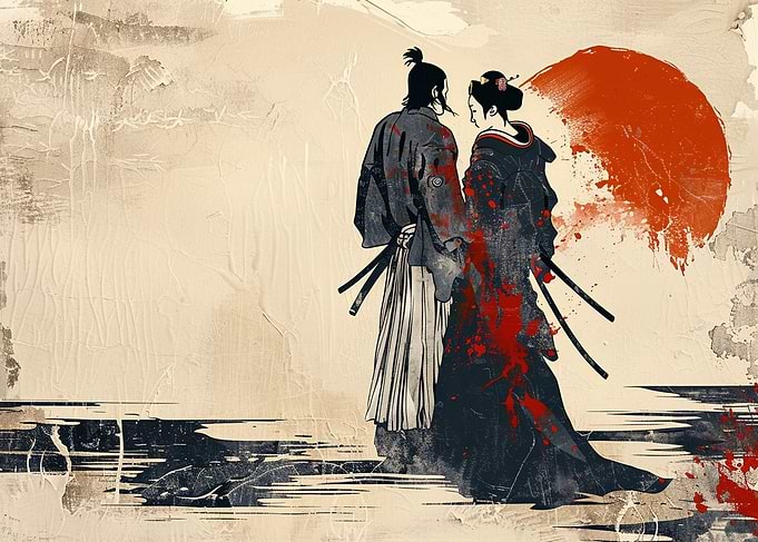 Samurai and Geisha