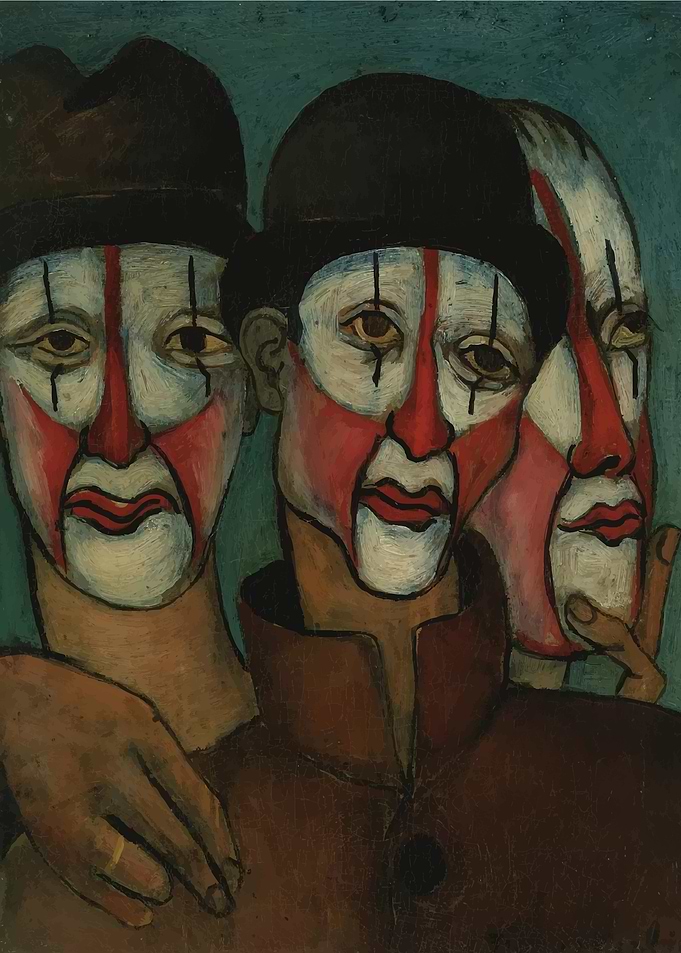 Trois mimes Francis Picabia