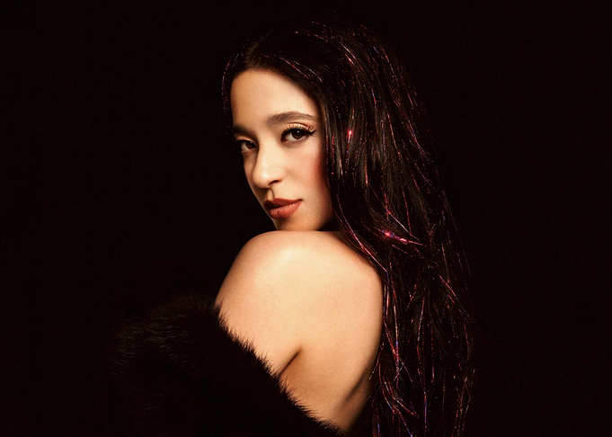 Woman with Long Black Hair