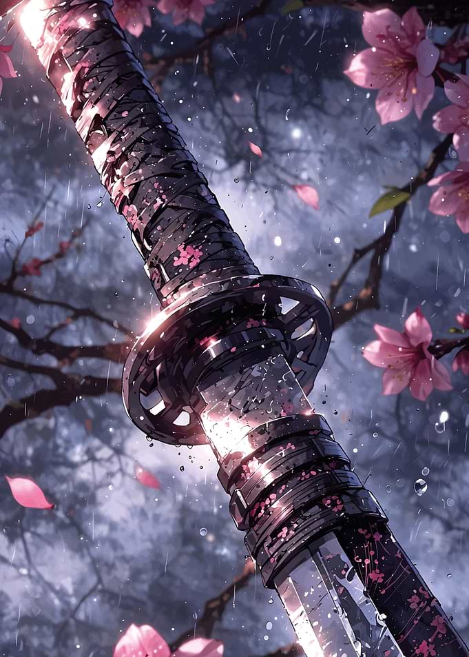 Samurai Sword in Bloom