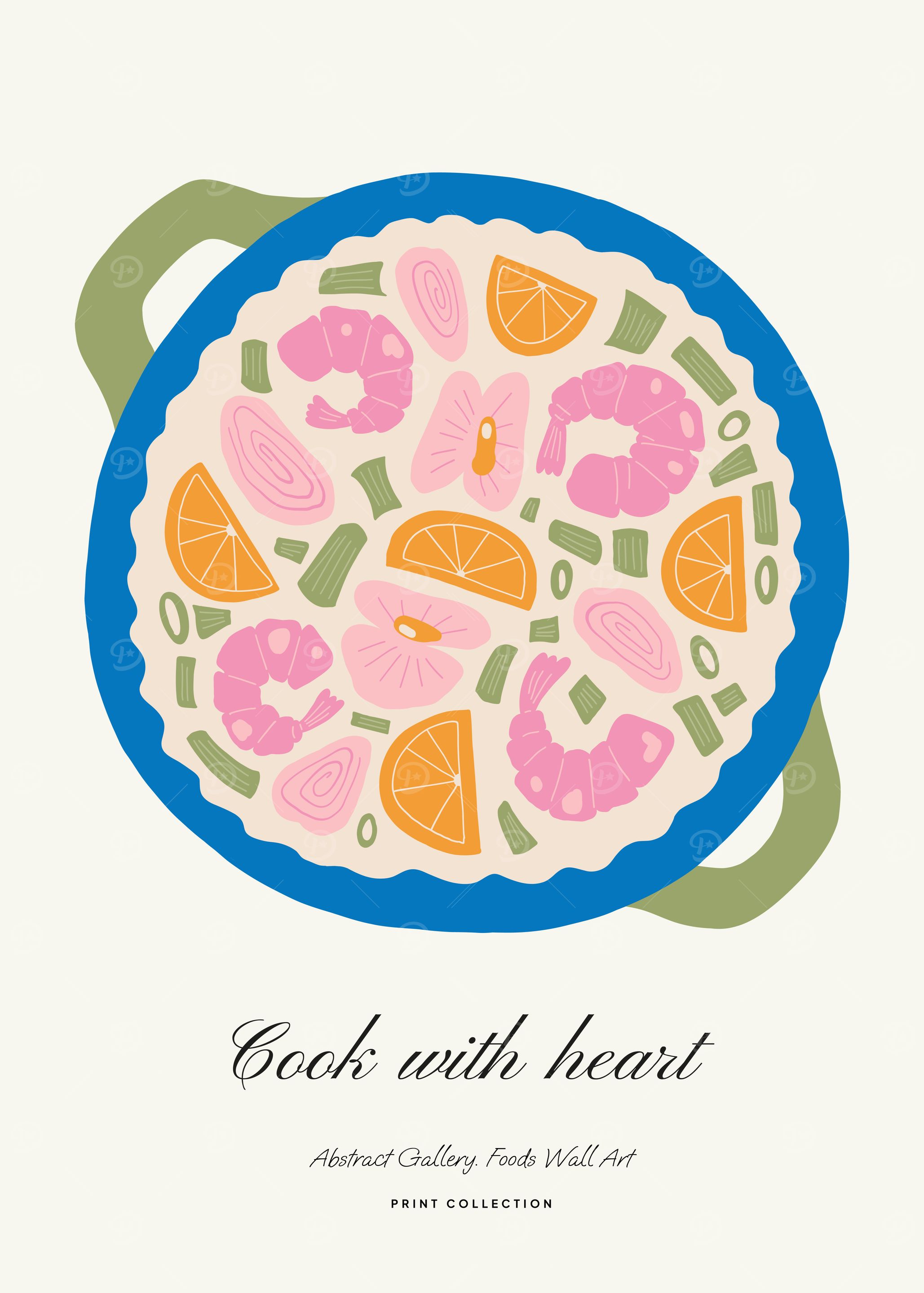 Paella Wall Art Print