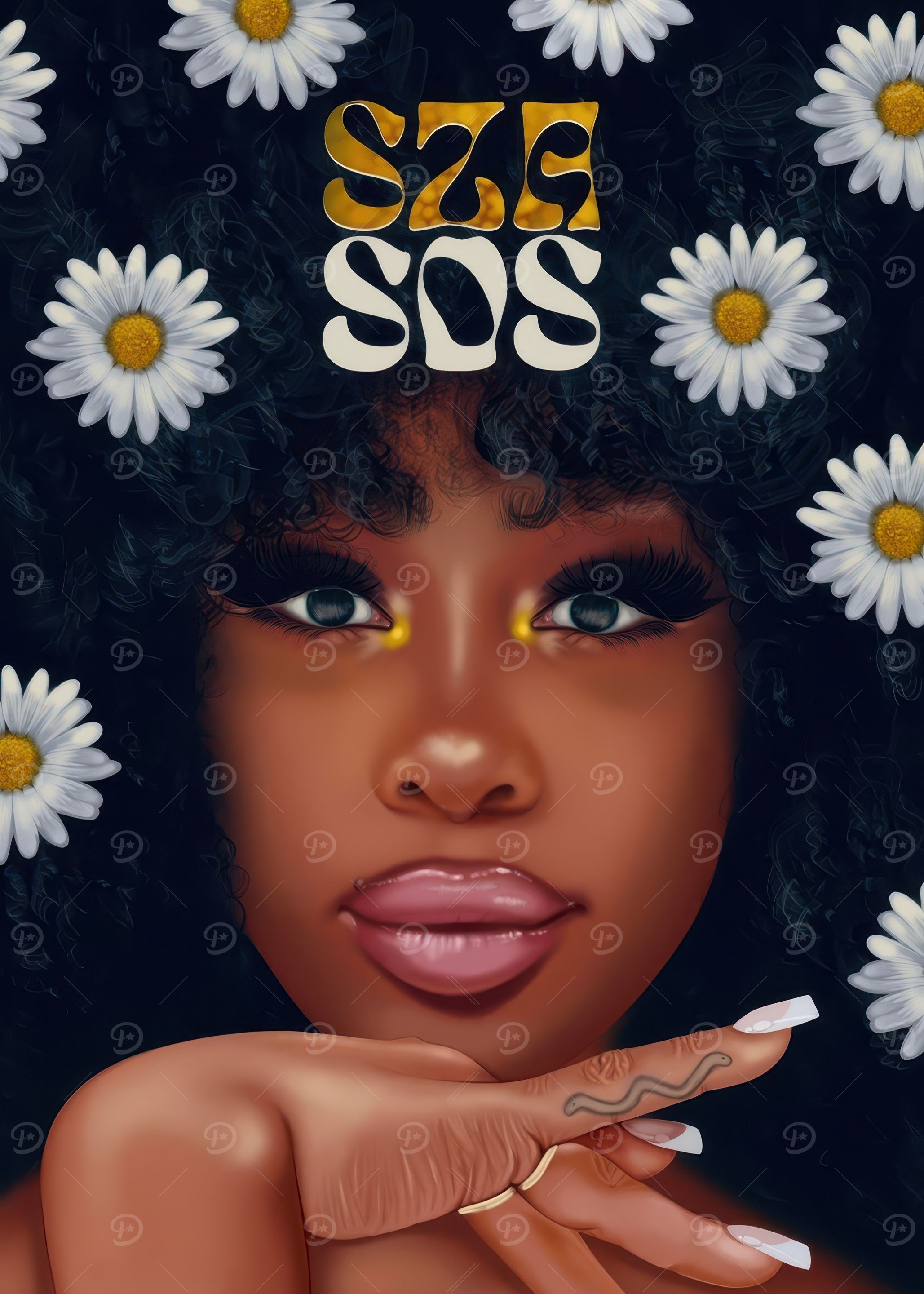 SZA SOS Album Cover
