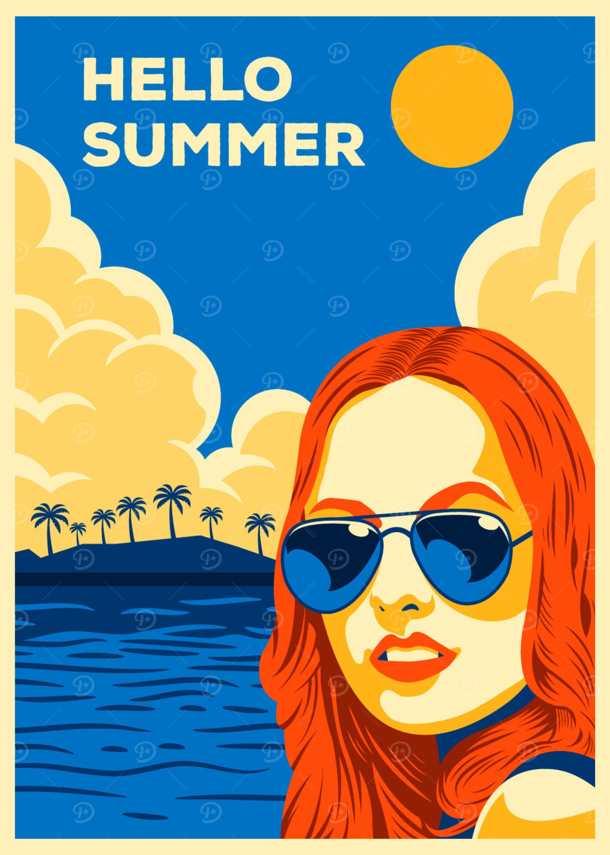 Hello Summer Poster