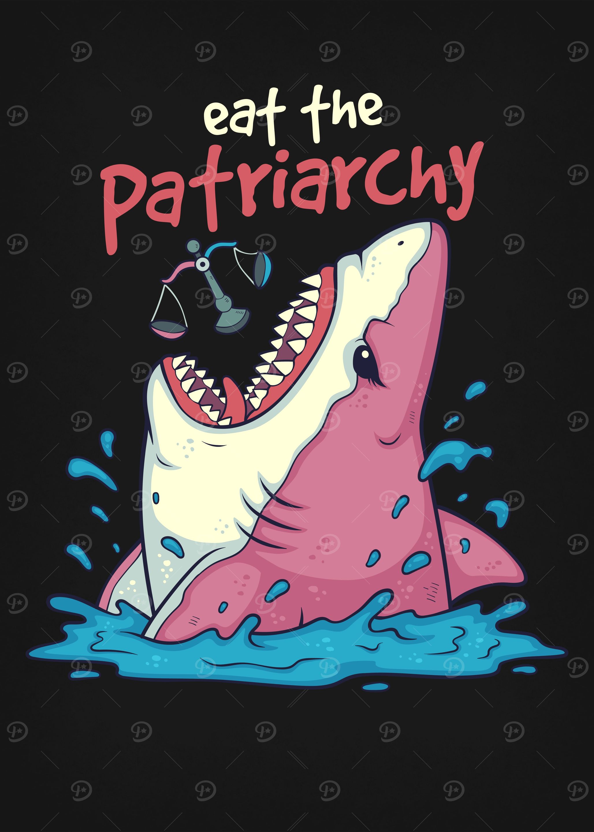 Eat the Patriarchy Shark