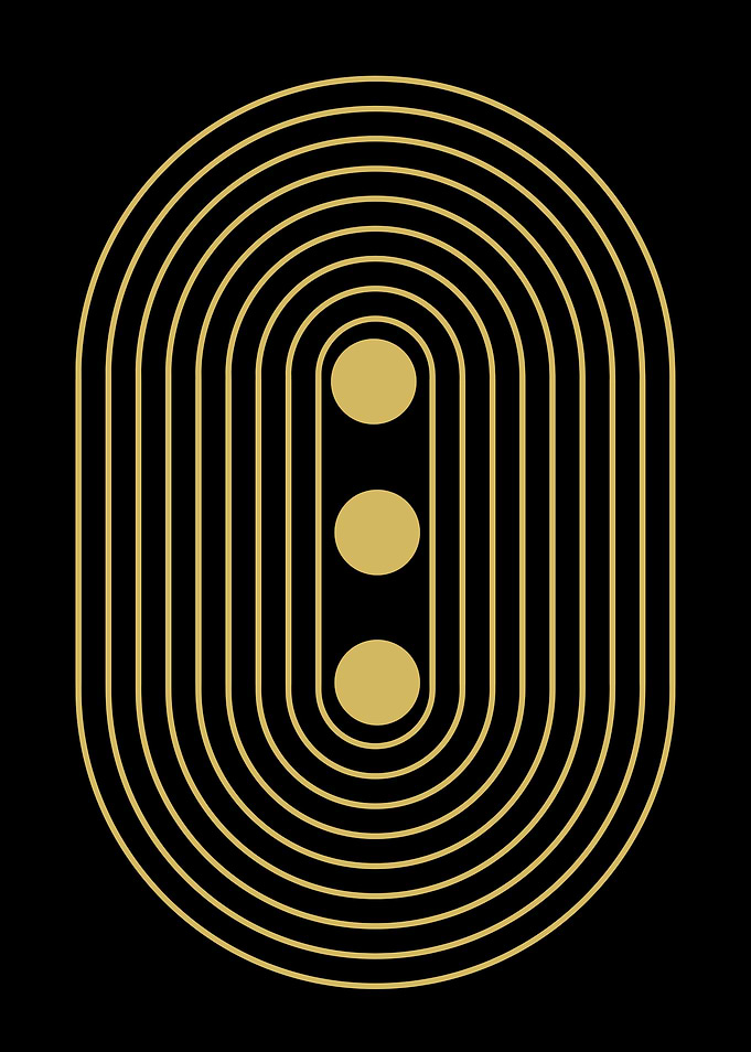 Gold Abstract Art