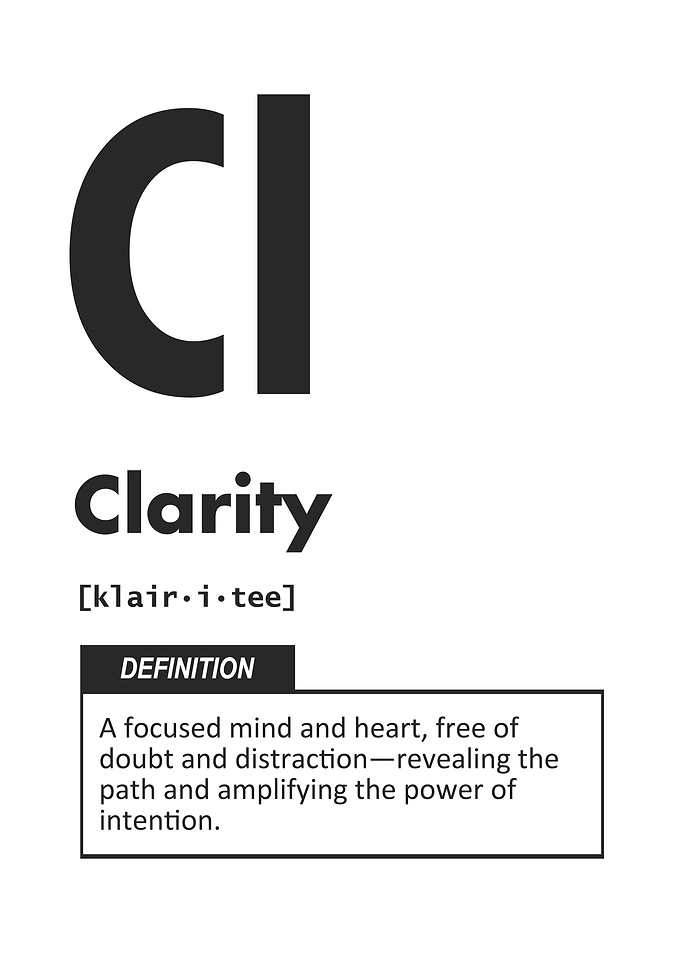 Clarity Element – Manifestation Focus & Mindset