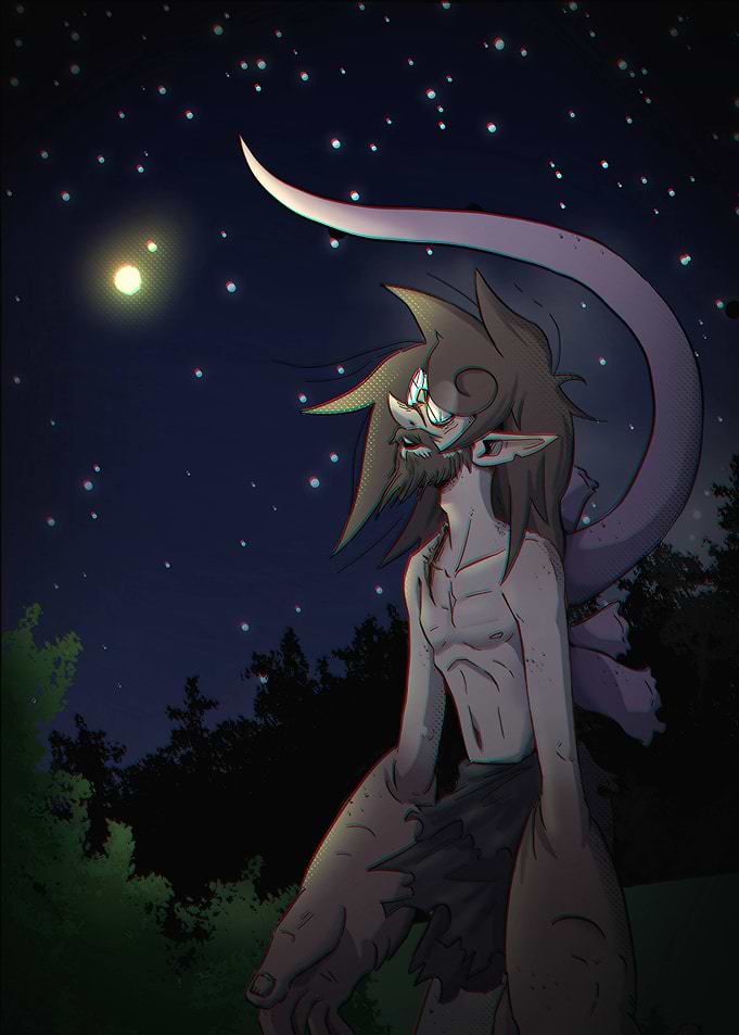 Creature Under the Stars