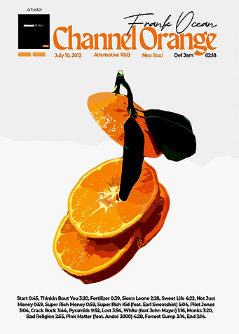 Frank Ocean Music Album Cover