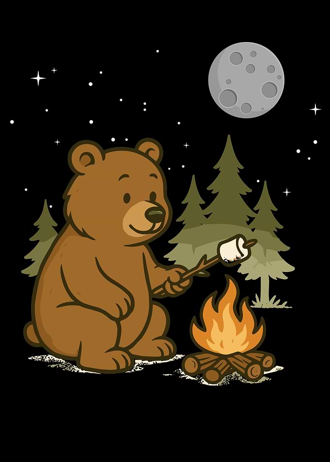 Campfire Bear