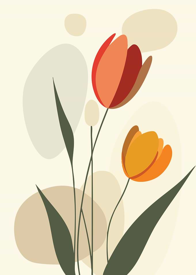 Abstract Floral Art