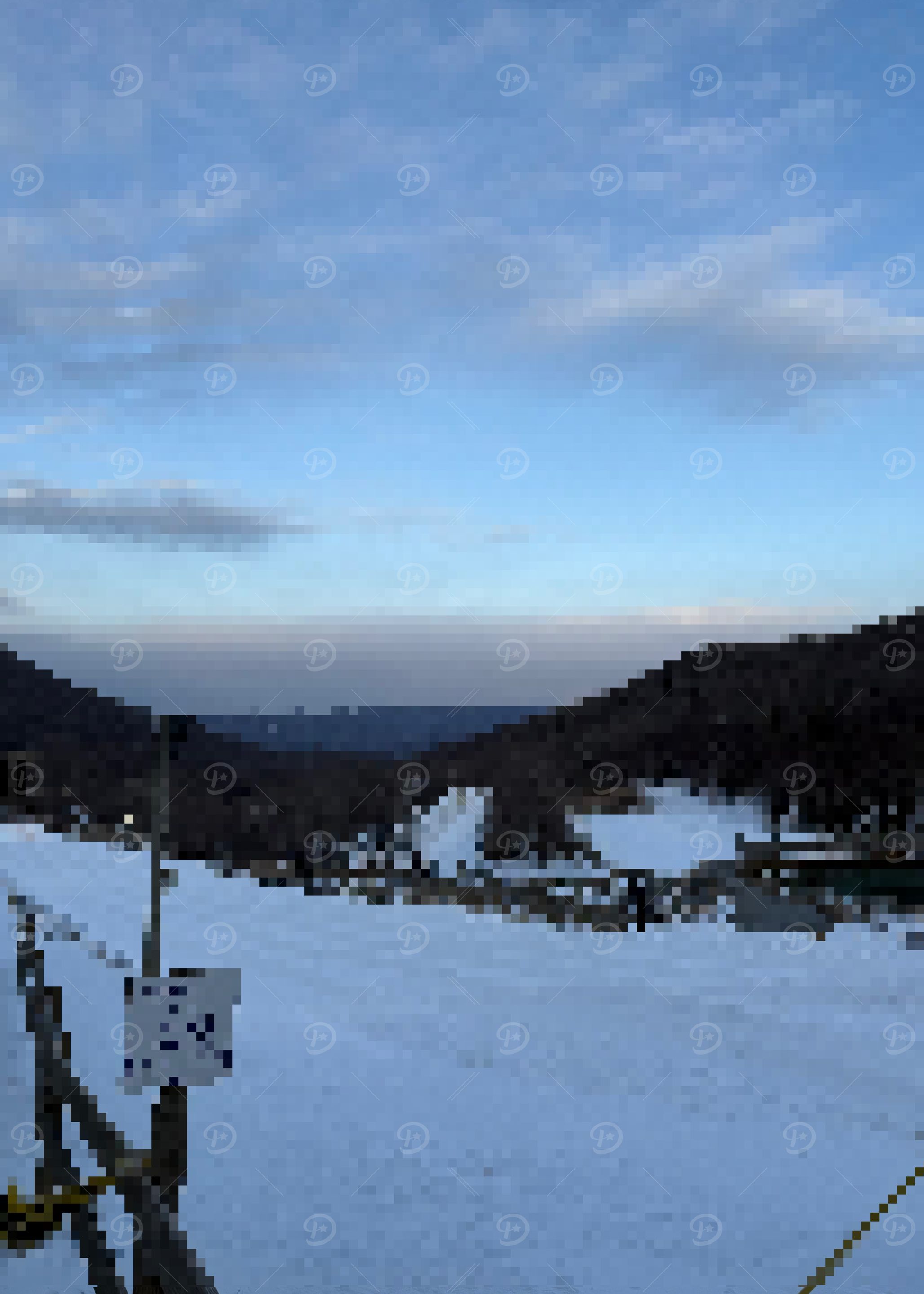 Snowy Mountain View