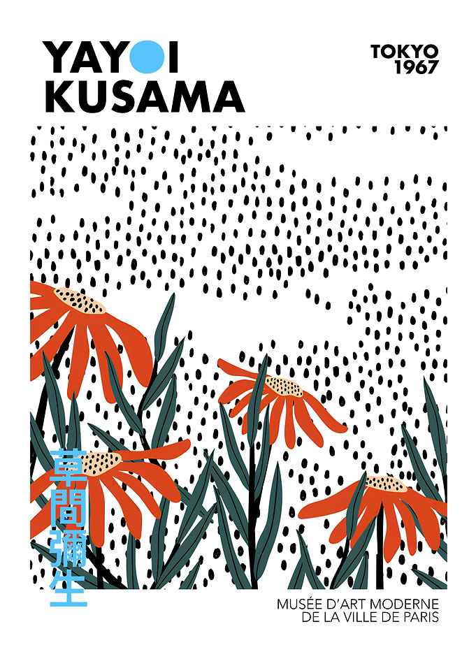 Yayoi Kusama Poster