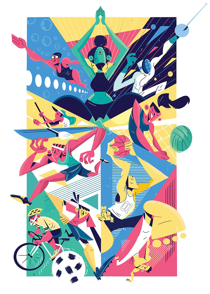 Sports Illustrated Illustration