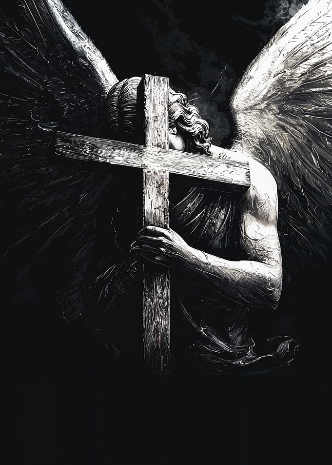 Angel with Cross