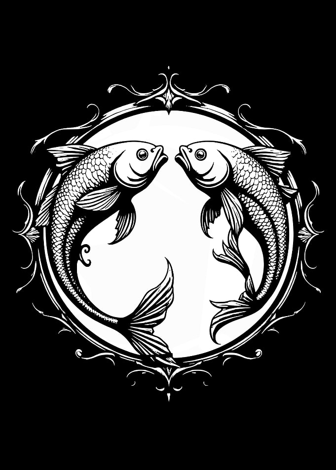 Two Fish in Circle