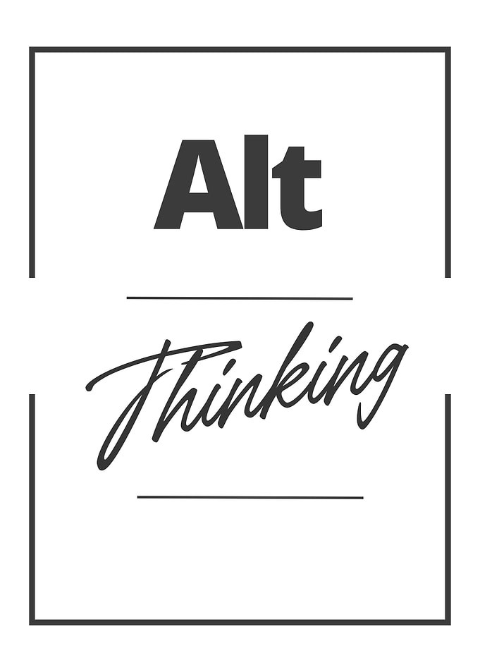 Alt Thinking Poster