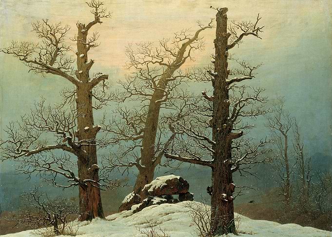 Winter Landscape with Trees