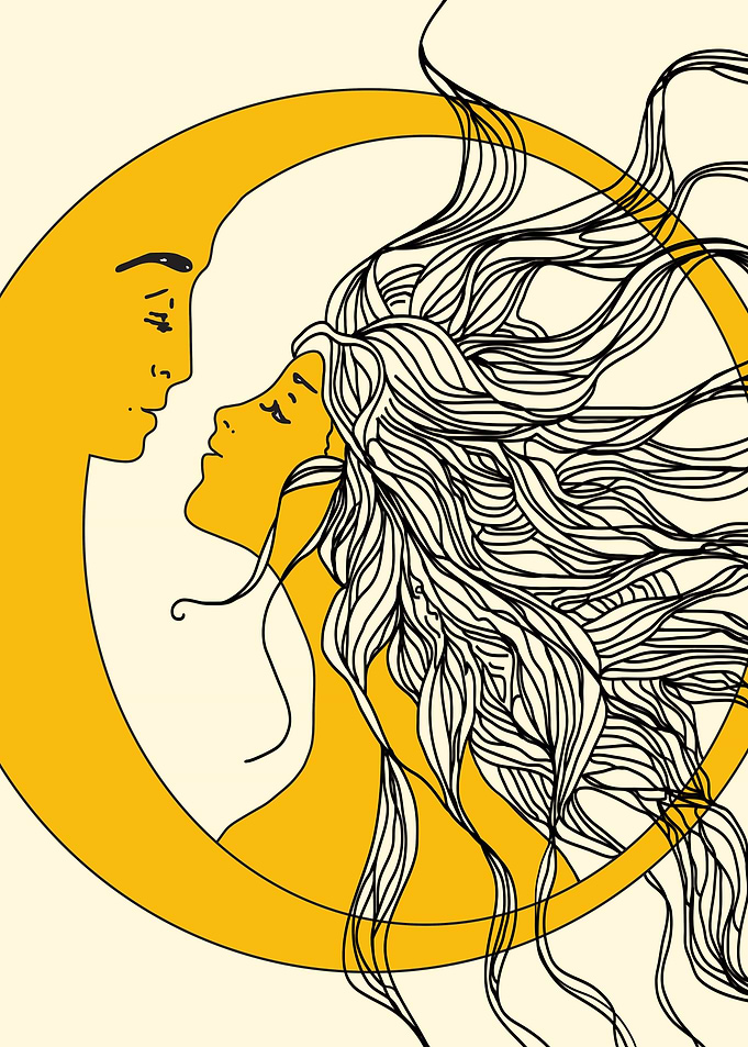 Sun and Moon