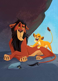 Lion King Simba Scar
