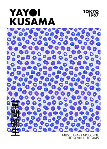 Yayoi Kusama Polka Dot Art