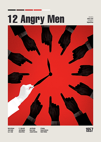 12 Angry Men Movie Poster