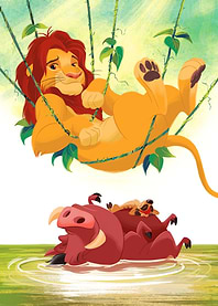 Simba Pumbaa Chill