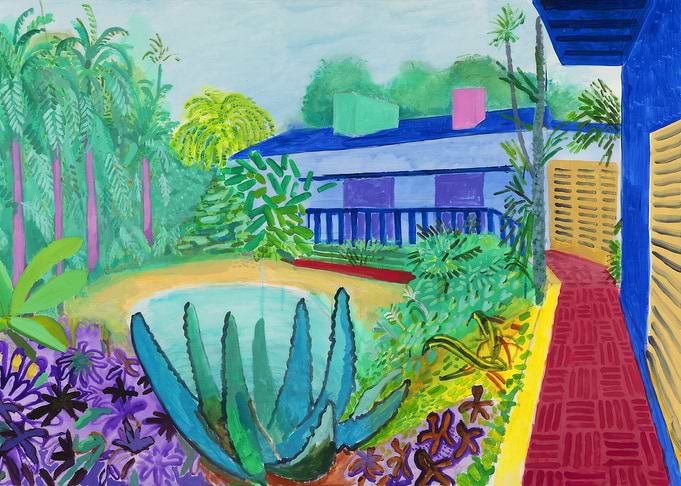 Tropical House Painting