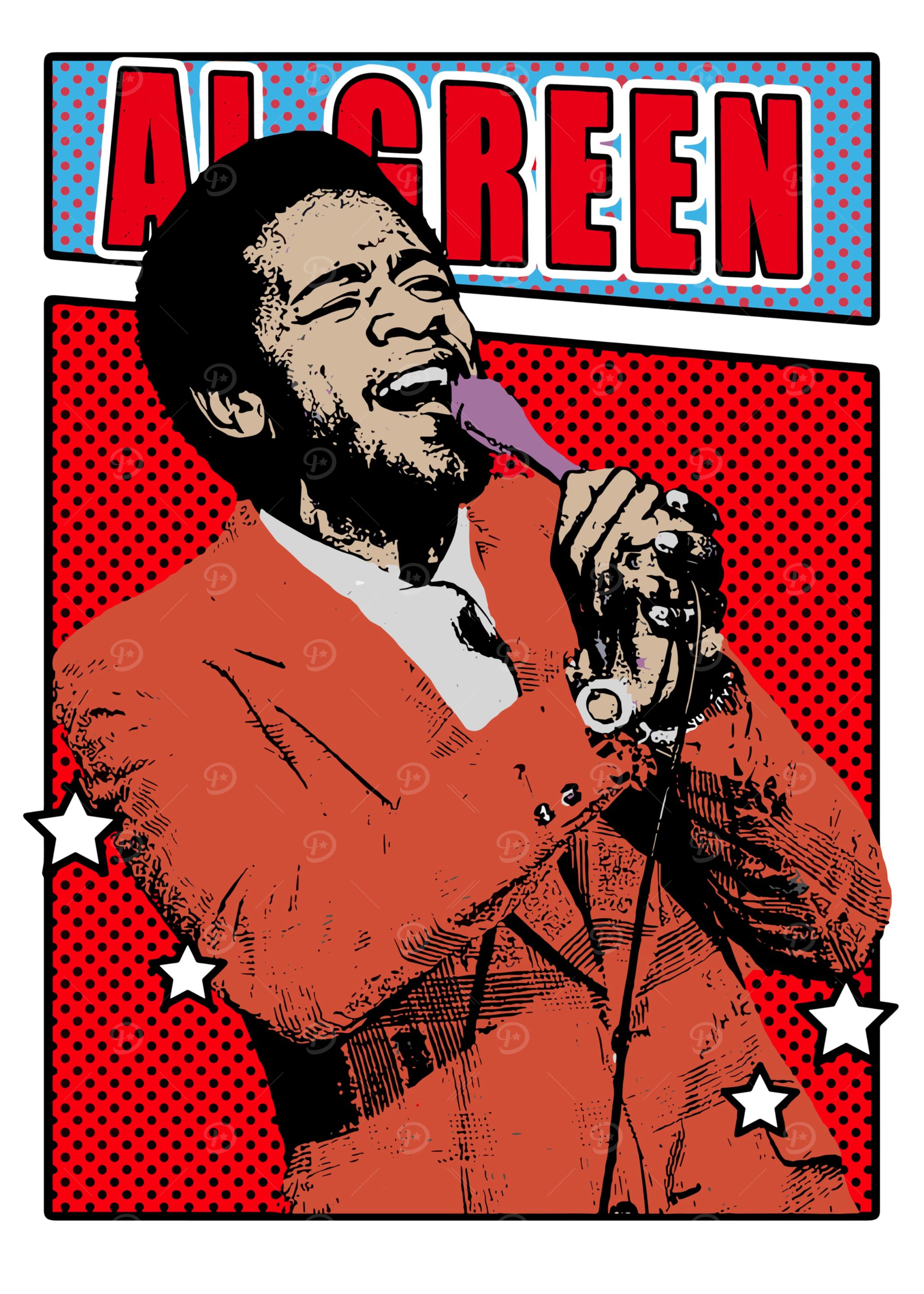 Al Green Pop Art Poster