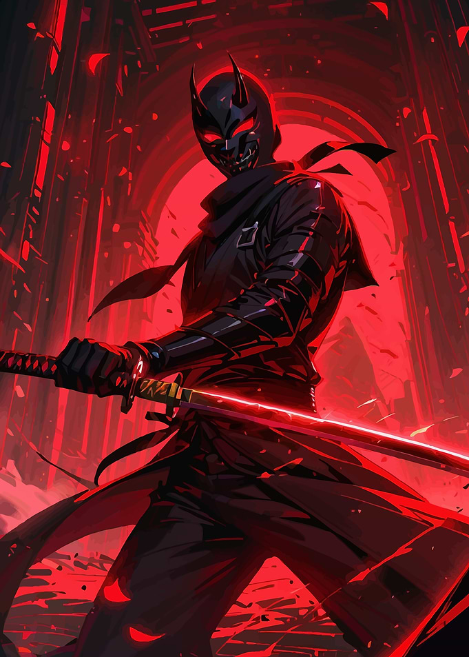 Red Demon Samurai