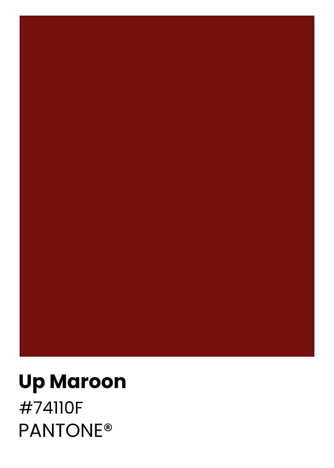 Pantone Up Maroon Color