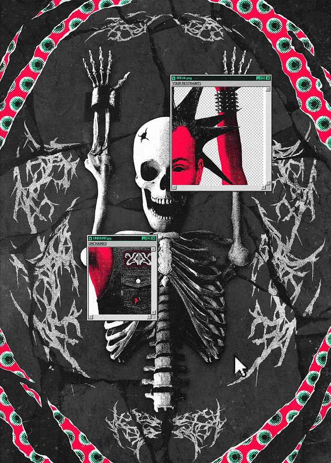 DIGITⒶLLY PUNKED DEMISE - MADE BY ZADY
