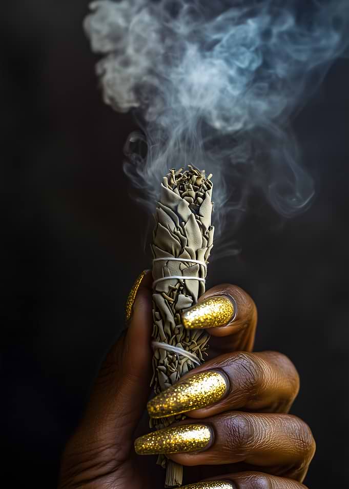 Smudge Stick with Sage