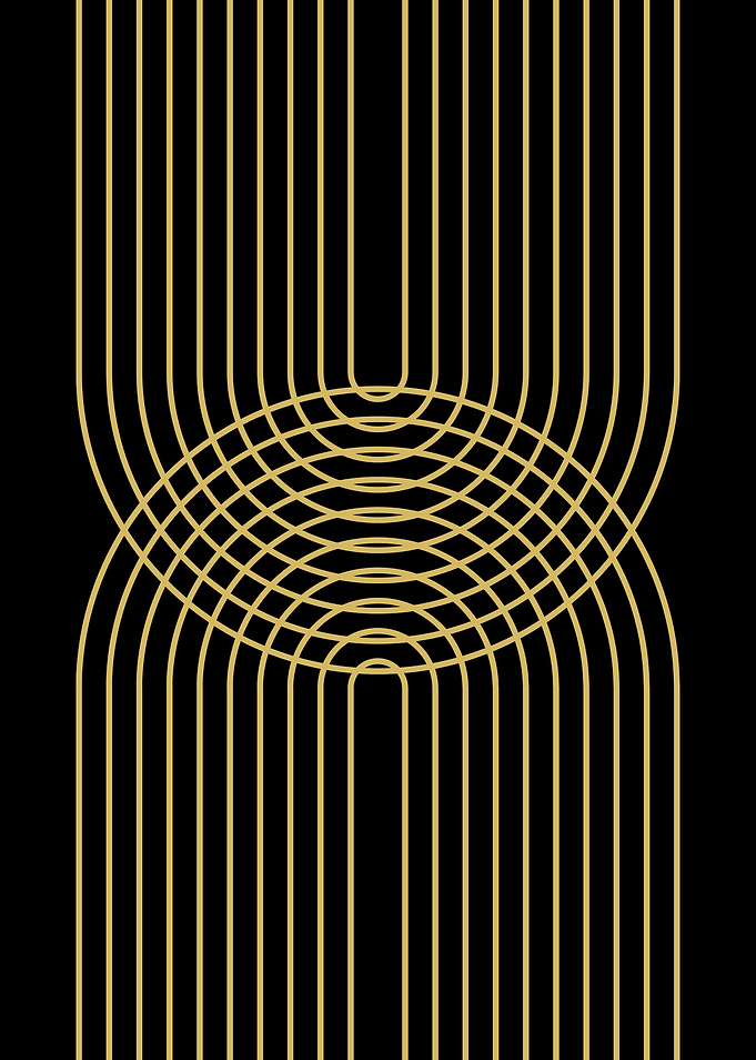 Golden Arches Abstract