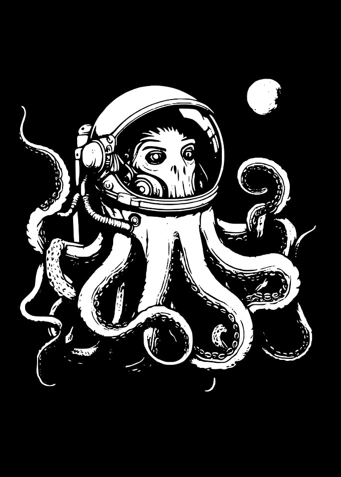 Octopus Astronaut