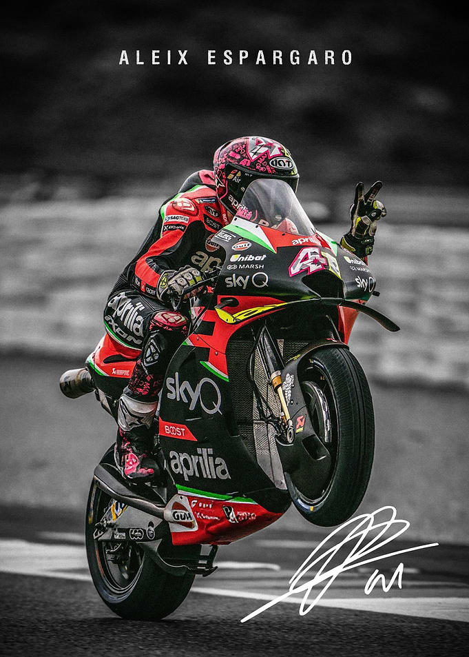 Aleix Espargaro MotoGP Poster
