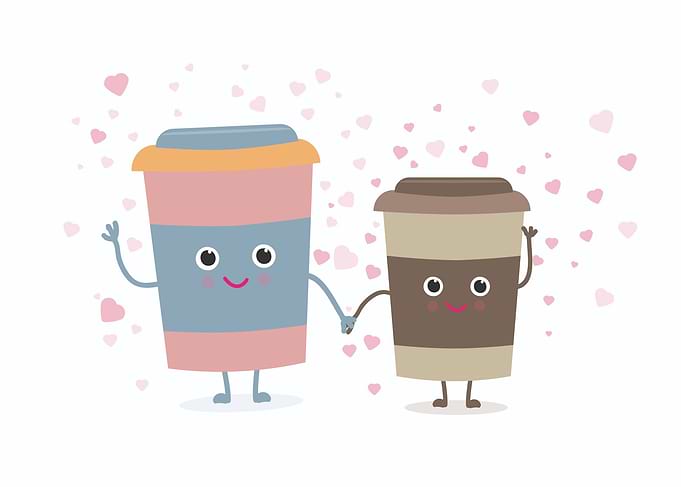 Coffee Cup Couple