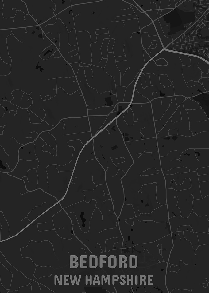 Bedford, New Hampshire Map