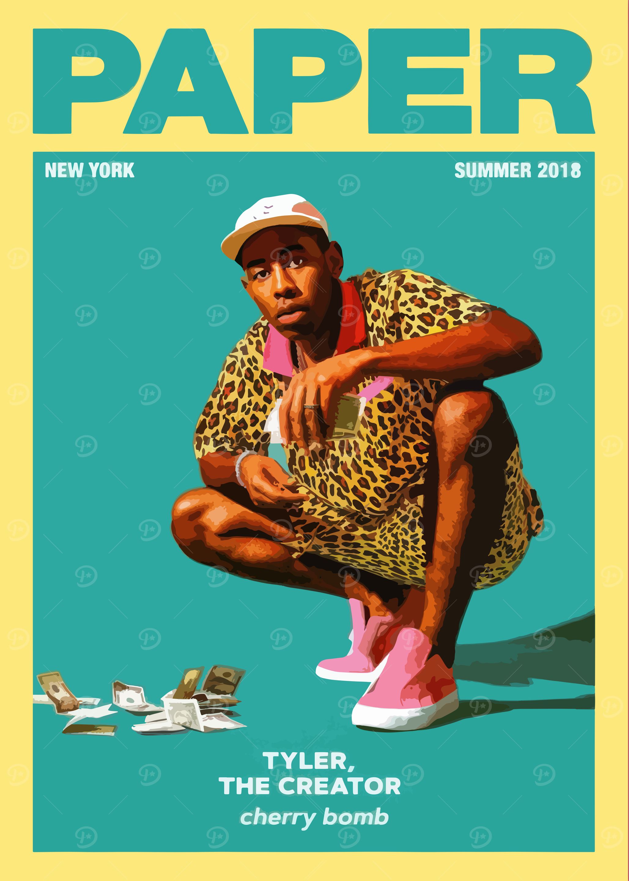 Tyler, The Creator Paper Magazine Cover