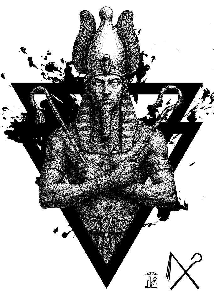 Egyptian God Osiris