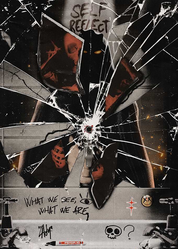 'SELF-REFLECT' Poster - MADE BY ZADY