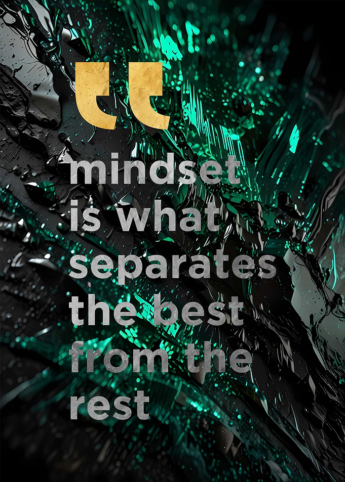Mindset Quote Art