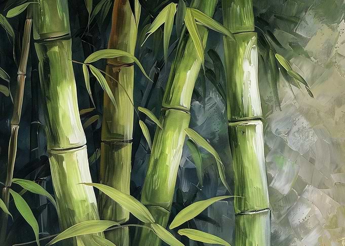 Bamboo Forest Painting