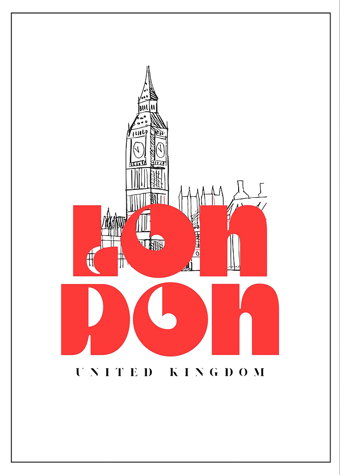 London Skyline Illustration