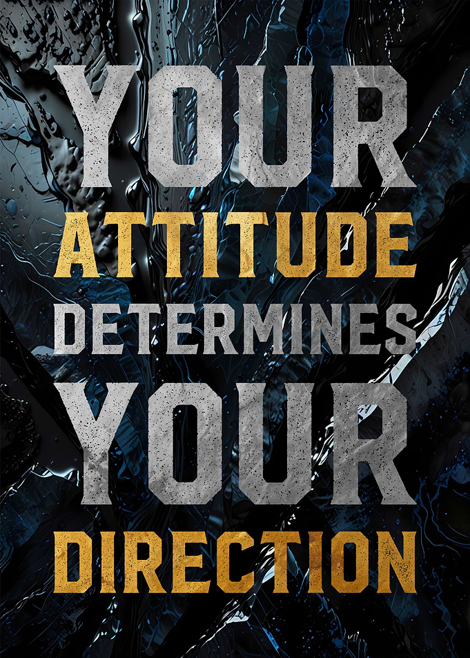 Attitude Determines Direction