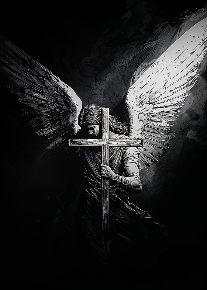 Angel with Cross