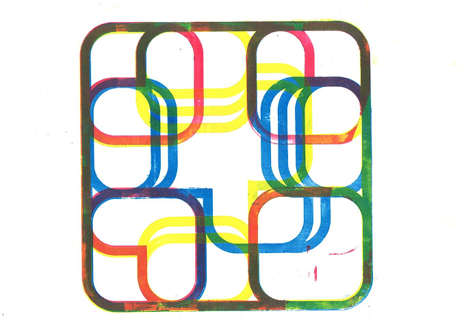 Abstract Geometric Print