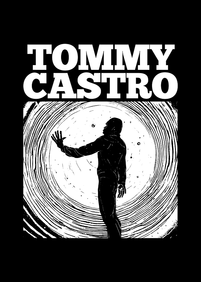 Tommy Castro Silhouette