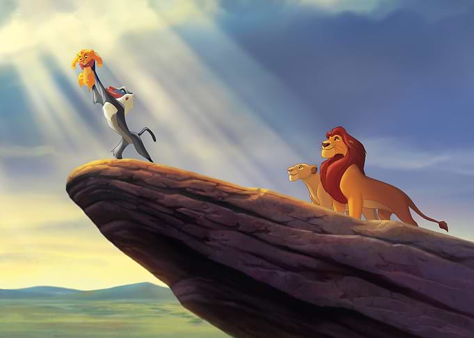 The Lion King Iconic Scene