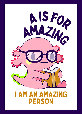 Axoloti with Glasses Reading