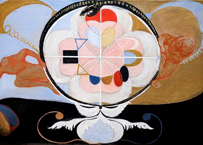 Abstract Art with Geometric Shapes